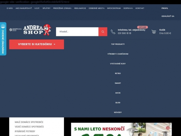 andreashop.sk