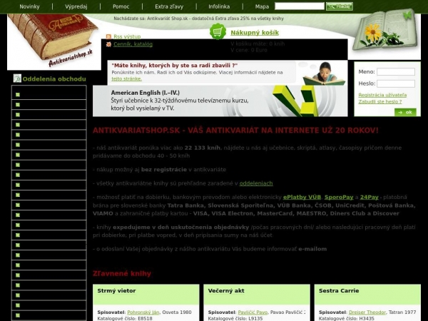antikvariatshop.sk