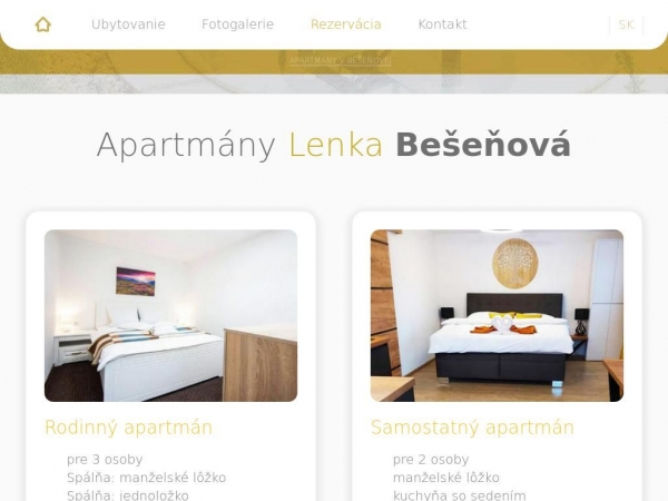 apartmanvbesenovej.sk