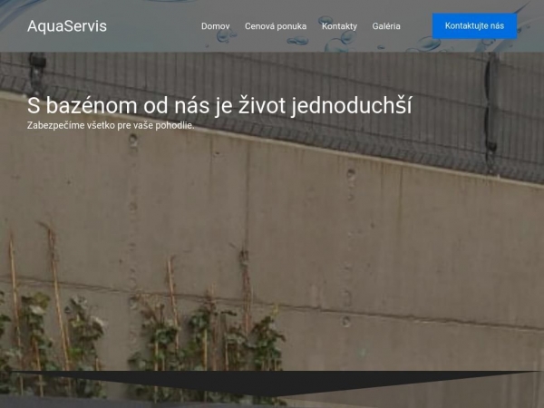 bazenyaquaservis.sk