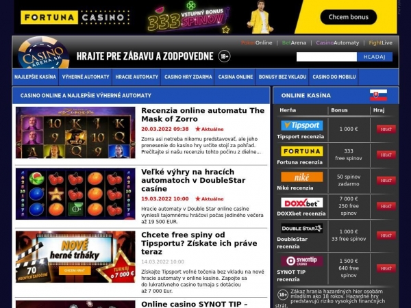 casinoarena.sk