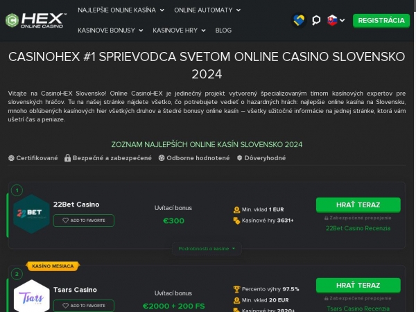 casinohex.sk