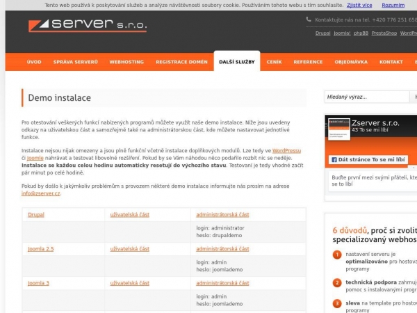 demo.zserver.cz