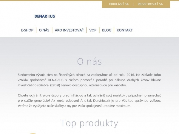 denarius.sk