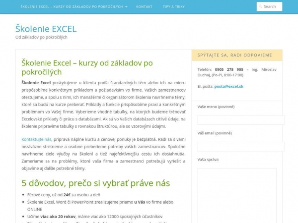 excel.sk