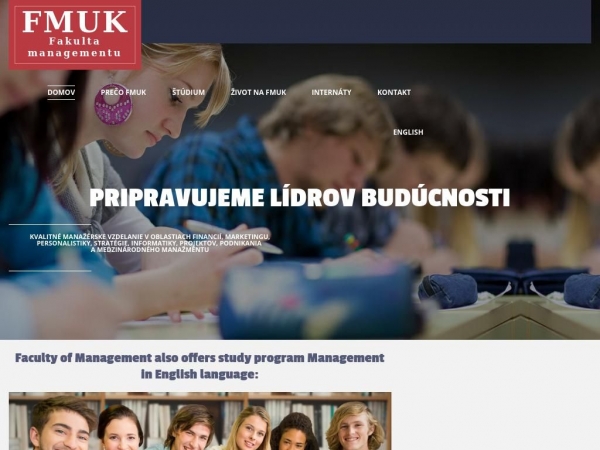 fakultamanagementu.sk