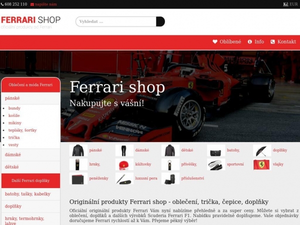 ferrari-shop.cz