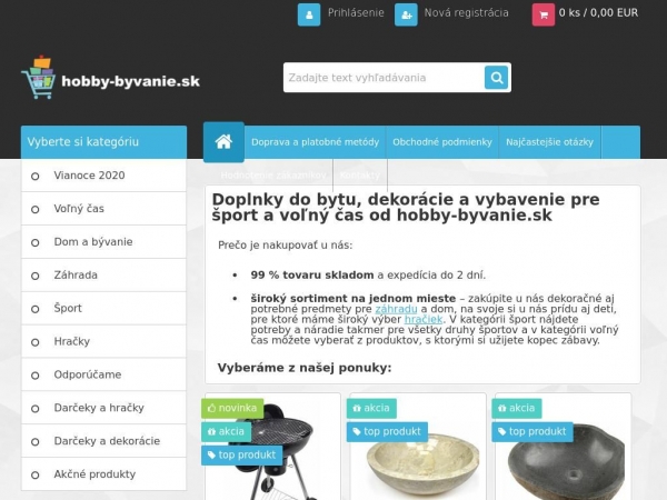 hobby-byvanie.sk