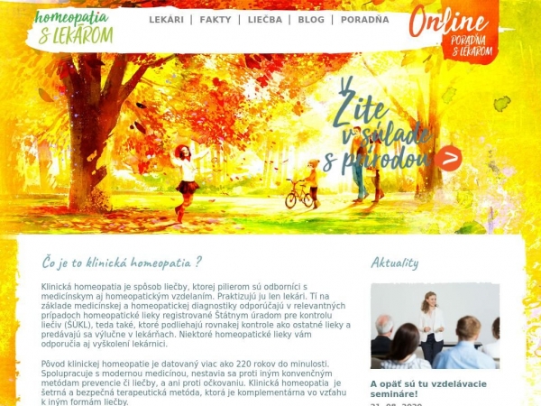 homeopatiaslekarom.sk