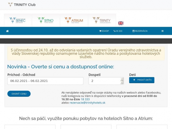 hotelsenec.sk