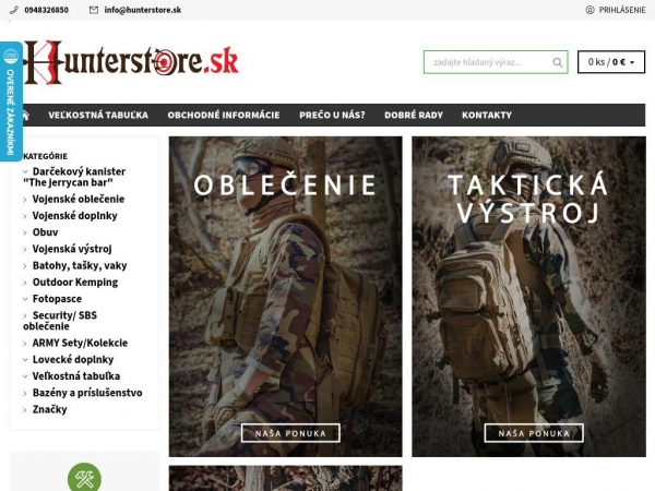 hunterstore.sk