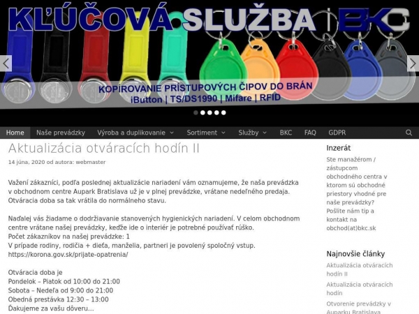 klucovasluzba.sk