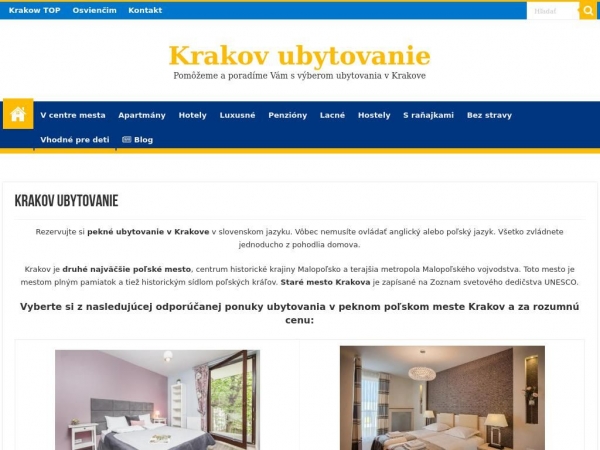 krakovubytovanie.sk