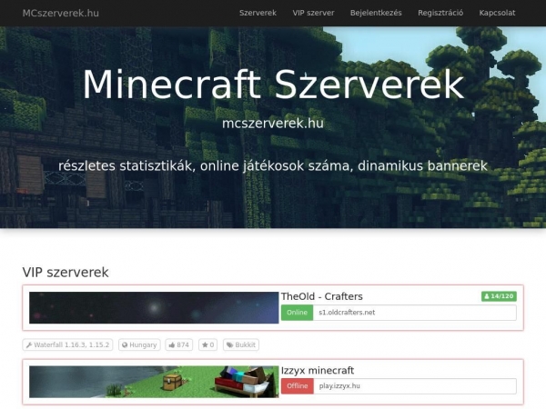 mcszerverek.hu