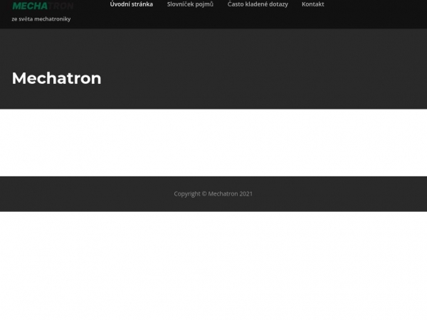 mechatron.cz