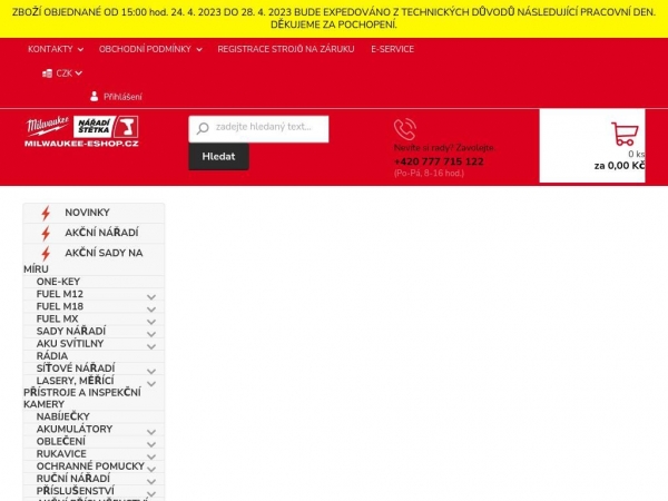 milwaukee-eshop.cz