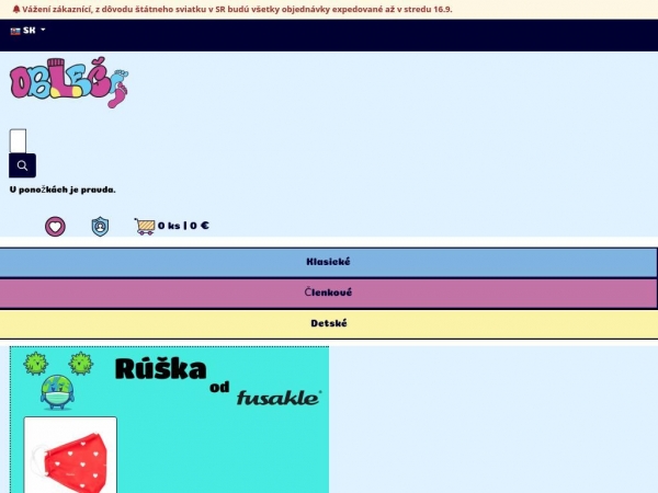 oblecnohy.sk
