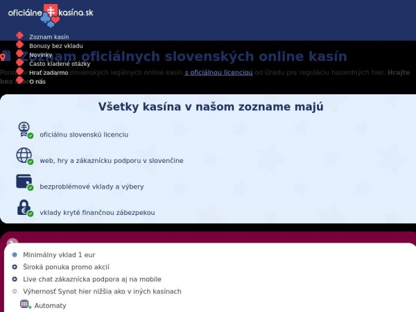 oficialnekasina.sk