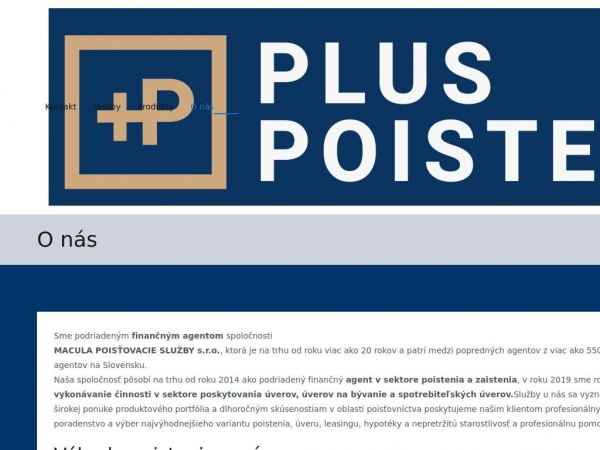 pluspoistenie.sk