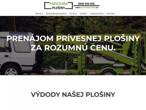 pozicovnaplosiny.sk