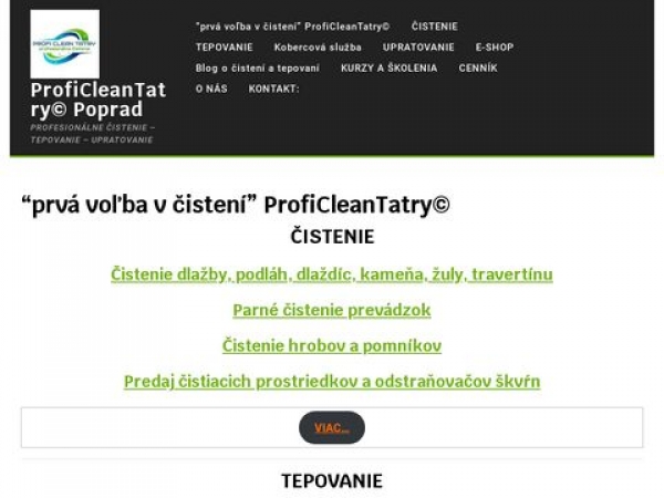 proficleantatry.sk