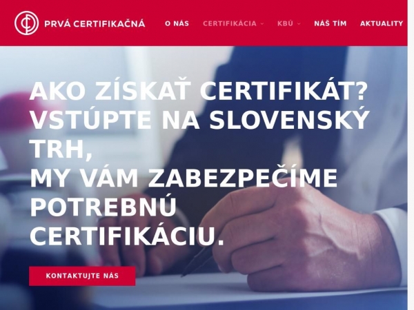 prvacertifikacna.sk