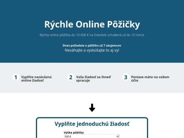 rychleonlinepozicky.sk