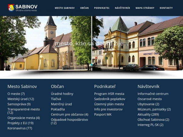 sabinov.sk