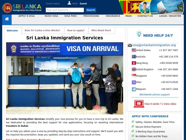 srilankaimmigration.org
