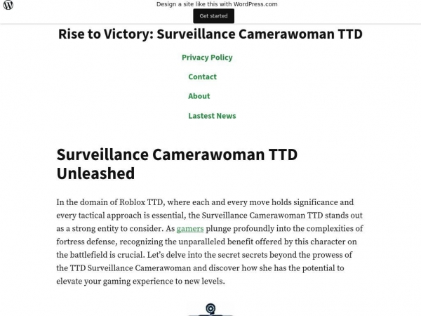 surveillancecamerawomanttdunit.wordpress.com