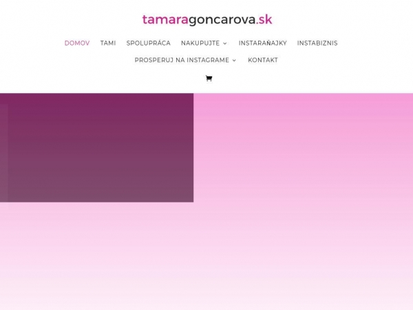 tamaragoncarova.sk