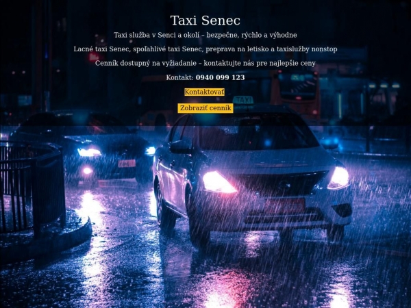taxi-senectaxi.sk