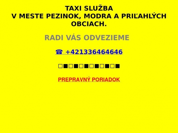 taxipezinok.taxi