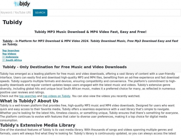 tubidymp3-download.site