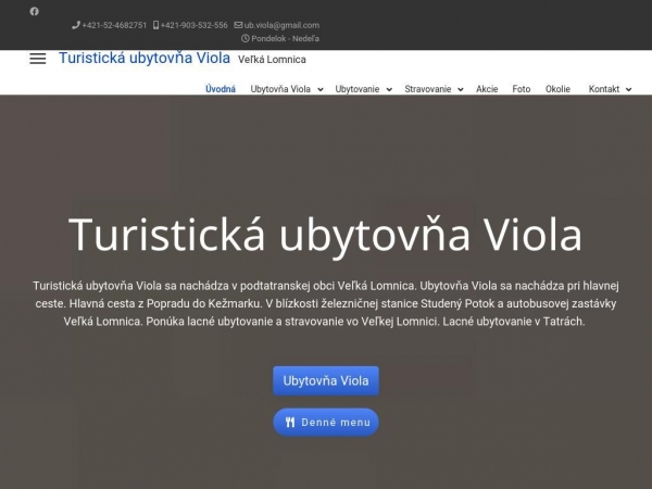 ubytovnaviola.sk
