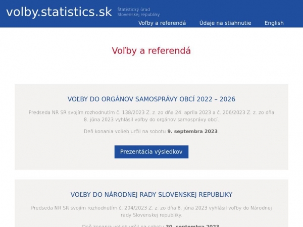 volby.statistics.sk