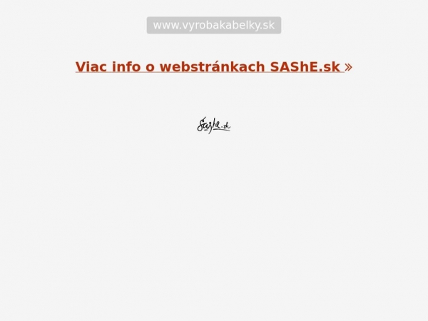 vyrobakabelky.sk