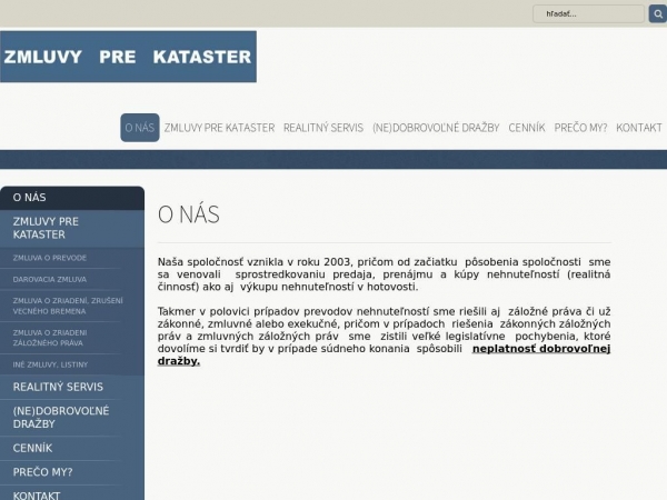 zmluvyprekataster.sk