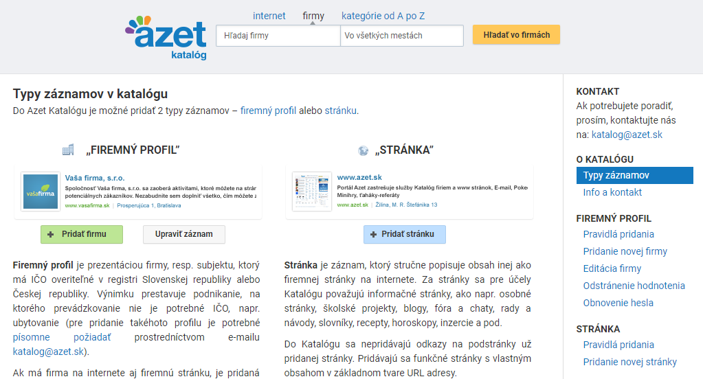 azet katalóg